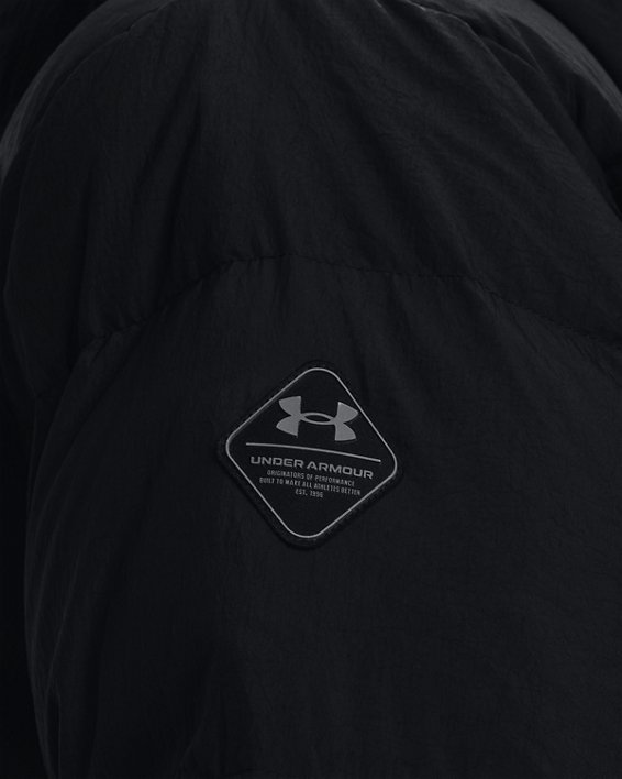 Men's ColdGear® Infrared Down Jacket, Black, pdpMainDesktop image number 4